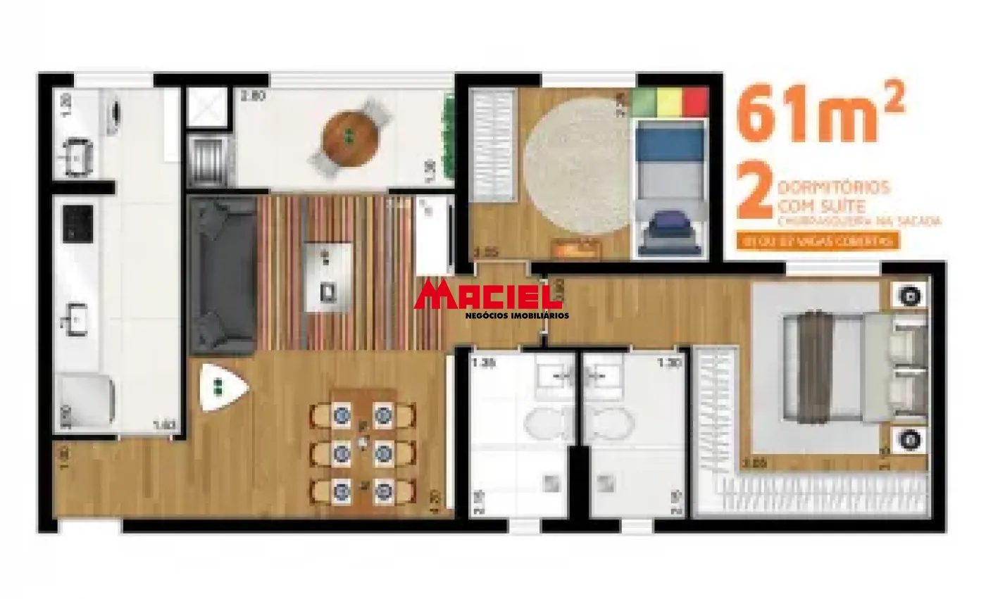 Comprar Apartamento / Padrão em Jacareí R$ 420.000,00 - Foto 24