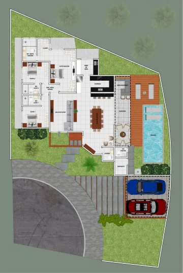 imagem 5 - linda casa em condomínio de alto padrão em Caçapava imagem 5 - linda casa em condomínio de alto padrão em Caçapava