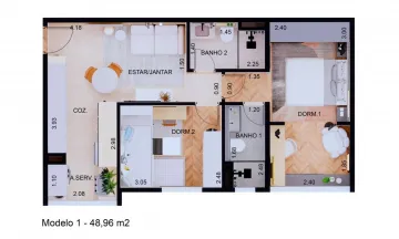 imagem 3 - LANÇAMENTO NA ZONA SUL, TORRE ÚNICA, LAZER E ELEVADOR, FINANCIAMENTO 100% imagem 3 - LANÇAMENTO NA ZONA SUL, TORRE ÚNICA, LAZER E ELEVADOR, FINANCIAMENTO 100%