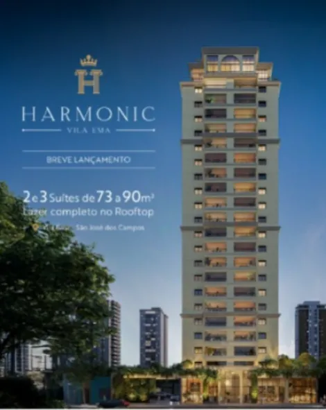imagem 1 - LANÇAMENTO: EDIFÍCIO HARMONIC VILA EMA: BELEZA, CONFORTO E LIBERDADE !!! imagem 1 - LANÇAMENTO: EDIFÍCIO HARMONIC VILA EMA: BELEZA, CONFORTO E LIBERDADE !!!