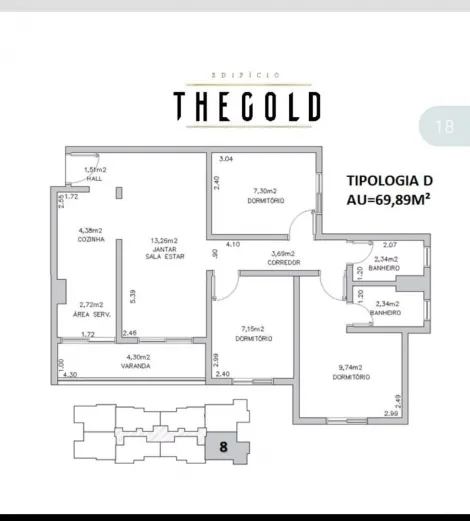 imagem 2 - Excelente apartamento condominio com 3 dormtório,2 vagas, 1 suite imagem 2 - Excelente apartamento condominio com 3 dormtório,2 vagas, 1 suite