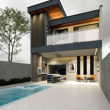 imagem 2 - Casa - 4 dorm. - 3 suítes Área gourmet - Acabamento de luxo - 160 m² imagem 2 - Casa - 4 dorm. - 3 suítes Área gourmet - Acabamento de luxo - 160 m²