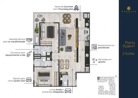 imagem 1 - Apartamento - Padrão imagem 1 - Apartamento - Padrão