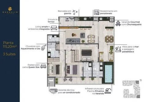imagem 3 - Apartamento - Padrão imagem 3 - Apartamento - Padrão
