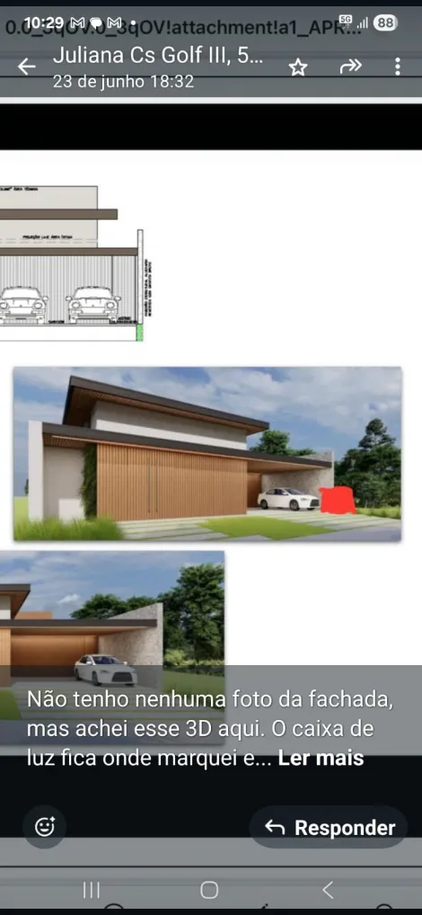 imagem 1 - Casa nova no condomínio Golf com 3 suítes sendo 2 com closet, casa térrea, repleto de armários planejados, area gourmet e cozinha com ilha, jardim de inverno, imagem 1 - Casa nova no condomínio Golf com 3 suítes sendo 2 com closet, casa térrea, repleto de armários planejados, area gourmet e cozinha com ilha, jardim de inverno,