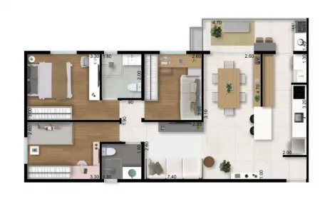 imagem 2 - MAXXIMO PRIME RESORT - CONSTRUTORA COSTA TRESSOLDI- APARTAMENTO DE 85M² COM VARANDA, AREA GOURMET SALA E OPÇÃO PARA 3 DORMITÓRIOS OU 2 DORMITÓRIOS COM SALA EXTENDIDA, DUAS VAGAS DE GARAGEM E OPÇÃO DE HOBBY BOX DE 3M² ATÉ 18M². imagem 2 - MAXXIMO PRIME RESORT - CONSTRUTORA COSTA TRESSOLDI- APARTAMENTO DE 85M² COM VARANDA, AREA GOURMET SALA E OPÇÃO PARA 3 DORMITÓRIOS OU 2 DORMITÓRIOS COM SALA EXTENDIDA, DUAS VAGAS DE GARAGEM E OPÇÃO DE HOBBY BOX DE 3M² ATÉ 18M².