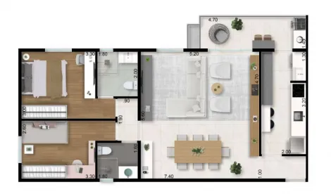 imagem 4 - MAXXIMO PRIME RESORT - CONSTRUTORA COSTA TRESSOLDI- APARTAMENTO DE 85M² COM VARANDA, AREA GOURMET SALA E OPÇÃO PARA 3 DORMITÓRIOS OU 2 DORMITÓRIOS COM SALA EXTENDIDA, DUAS VAGAS DE GARAGEM E OPÇÃO DE HOBBY BOX DE 3M² ATÉ 18M². imagem 4 - MAXXIMO PRIME RESORT - CONSTRUTORA COSTA TRESSOLDI- APARTAMENTO DE 85M² COM VARANDA, AREA GOURMET SALA E OPÇÃO PARA 3 DORMITÓRIOS OU 2 DORMITÓRIOS COM SALA EXTENDIDA, DUAS VAGAS DE GARAGEM E OPÇÃO DE HOBBY BOX DE 3M² ATÉ 18M².