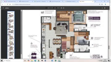 imagem 3 - -WONDER - PLANTA 83 m² -ORQUÍDEA - PRÉDIO NOVO - imagem 3 - -WONDER - PLANTA 83 m² -ORQUÍDEA - PRÉDIO NOVO -