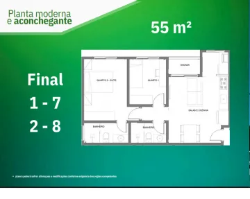 imagem 4 - Edifício com apartamentos de 55m² em lançamento na Via Cambuí imagem 4 - Edifício com apartamentos de 55m² em lançamento na Via Cambuí
