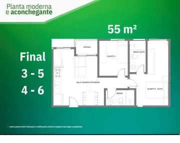 imagem 5 - Edifício com apartamentos de 55m² em lançamento na Via Cambuí imagem 5 - Edifício com apartamentos de 55m² em lançamento na Via Cambuí