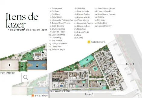 imagem 3 - Ed Altus América (Jardim América) - 3 ou 2 quartos com 1 suíte e lazer completo imagem 3 - Ed Altus América (Jardim América) - 3 ou 2 quartos com 1 suíte e lazer completo