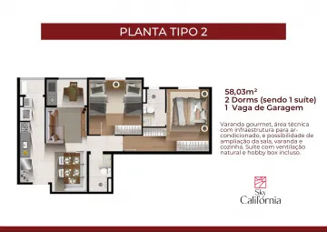imagem 2 - Lindo Apartamento SKY Califória - Jacareí - Excelente oportunidade! imagem 2 - Lindo Apartamento SKY Califória - Jacareí - Excelente oportunidade!