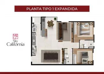 imagem 4 - Lindo Apartamento SKY Califória - Jacareí - Excelente oportunidade! imagem 4 - Lindo Apartamento SKY Califória - Jacareí - Excelente oportunidade!