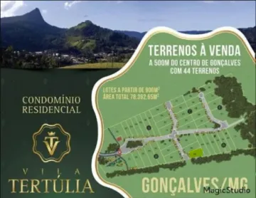 imagem 1 - Condomínio Vila Tertúlia (Gonçalves-MG) - terreno plano pronto pra construir imagem 1 - Condomínio Vila Tertúlia (Gonçalves-MG) - terreno plano pronto pra construir